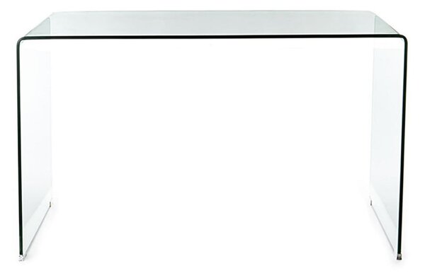 Üveg íróasztal 70x126 cm Bend – Tomasucci