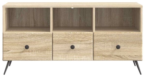 TV szekrény fiókkal Sonoma Tölgy 102 x 34,5 x 50 cm Szerelt Fa