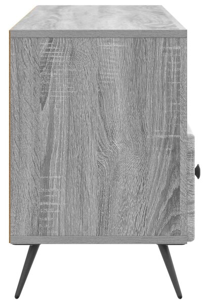 TV szekrény fiókkal Szürke Sonoma 102 x 34,5 x 50 cm Szerelt Fa