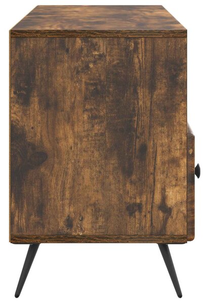 TV szekrény fiókkal Füstös Tölgy 102 x 34,5 x 50 cm Szerelt Fa