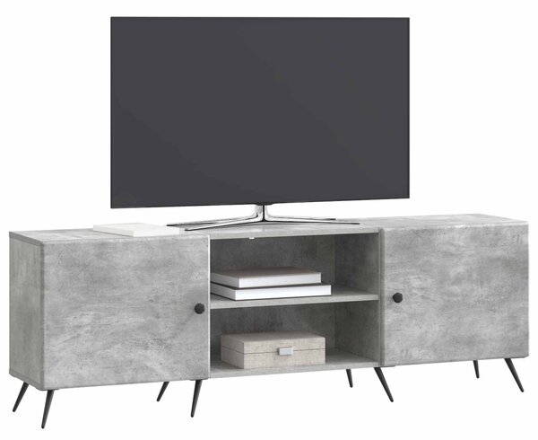 TV szekrény Betonszürke 150 x 31 x 50 cm Szerelt Fa