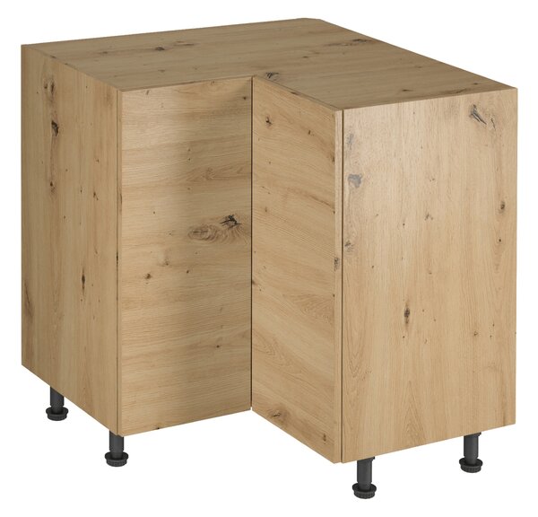 Alsó sarok konyhaszekrény D90N Langari (artisan tölgy)
