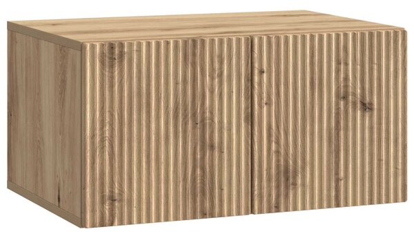Fali TV szekrény Kézműves Tölgy 59,5 x 41 x 30 cm Szerelt Fa