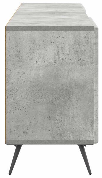 TV szekrény Betonszürke 150 x 31 x 50 cm Szerelt Fa