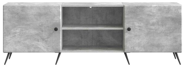 TV szekrény Betonszürke 150 x 31 x 50 cm Szerelt Fa