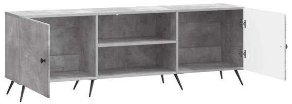 TV szekrény Betonszürke 150 x 31 x 50 cm Szerelt Fa
