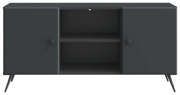 TV szekrény Fekete 102 x 34,5 x 50 cm Szerelt Fa