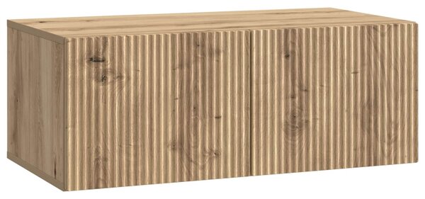 Fali TV szekrény Kézműves Tölgy 78,5 x 41 x 30 cm Szerelt Fa