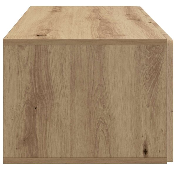 Fali TV szekrény Kézműves Tölgy 78,5 x 41 x 30 cm Szerelt Fa