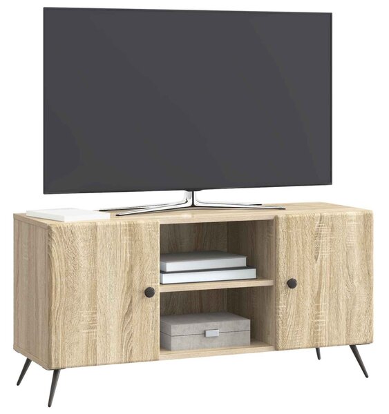 TV szekrény Sonoma Tölgy 102 x 34,5 x 50 cm Szerelt Fa