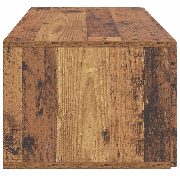 Fali TV szekrény Antik Fa 78,5 x 41 x 30 cm Szerelt Fa