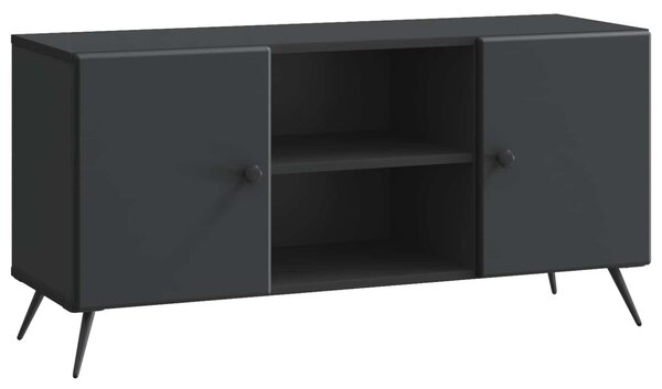 TV szekrény Fekete 102 x 34,5 x 50 cm Szerelt Fa