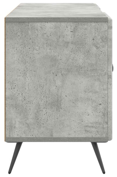 TV szekrény Betonszürke 102 x 34,5 x 50 cm Szerelt Fa