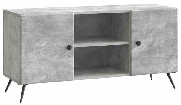 TV szekrény Betonszürke 102 x 34,5 x 50 cm Szerelt Fa