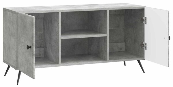 TV szekrény Betonszürke 102 x 34,5 x 50 cm Szerelt Fa