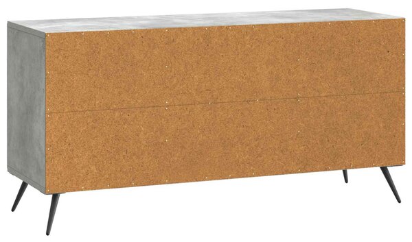TV szekrény Betonszürke 102 x 34,5 x 50 cm Szerelt Fa