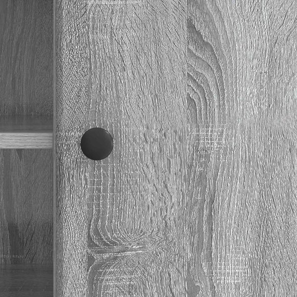 TV szekrény Szürke Sonoma 102 x 34,5 x 50 cm Szerelt Fa