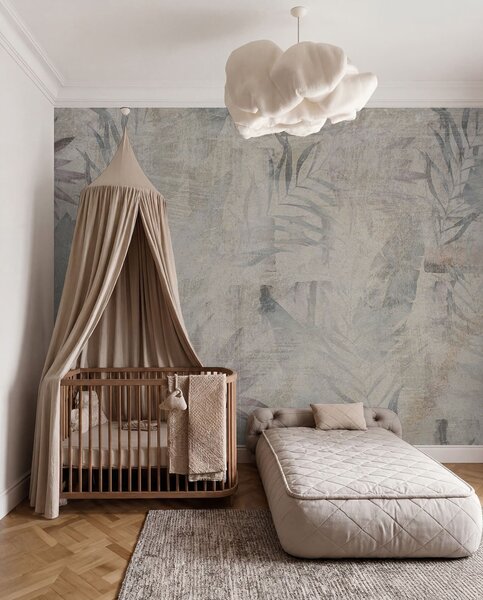 Fotótapéta Akvarell trópusi loft, Természet fotótapéta, Fotótapéta természet levelek, u96807 : Uwalls.hu
