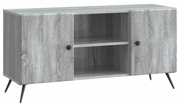TV szekrény Szürke Sonoma 102 x 34,5 x 50 cm Szerelt Fa