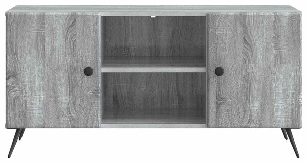 TV szekrény Szürke Sonoma 102 x 34,5 x 50 cm Szerelt Fa