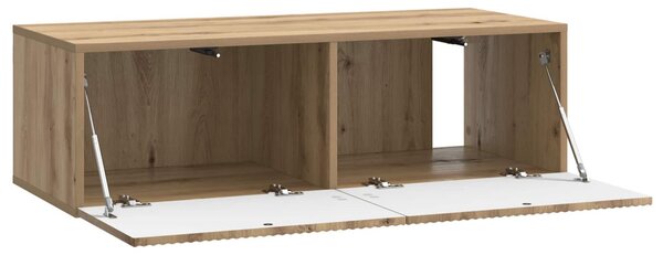 Fali TV szekrény Kézműves Tölgy 98 x 41 x 30 cm Szerelt Fa