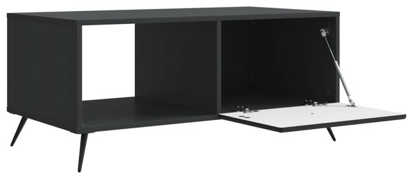 Dohányzóasztal Fekete 90 x 50 x 40 cm Szerelt Fa