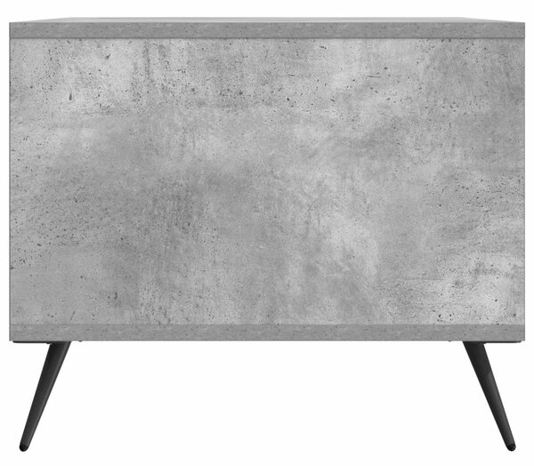 Dohányzóasztal Betonszürke 90 x 50 x 40 cm Szerelt Fa