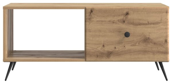Dohányzóasztal Kézműves Tölgy 90 x 50 x 40 cm Szerelt Fa