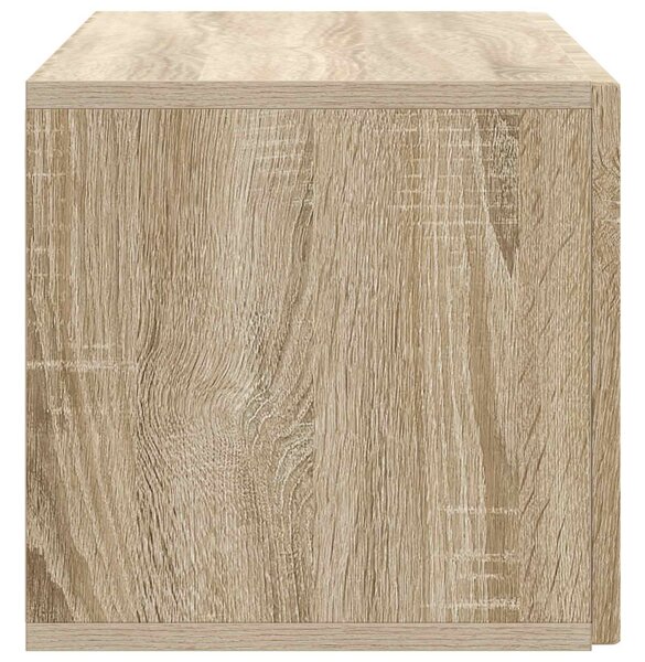 Fali TV szekrény Sonoma Tölgy 78,5 x 31 x 30 cm Szerelt Fa