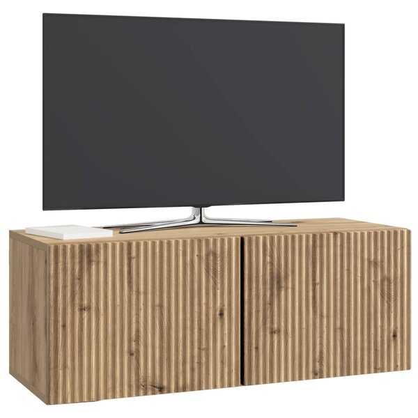 Fali TV szekrény Kézműves Tölgy 78,5 x 31 x 30 cm Szerelt Fa