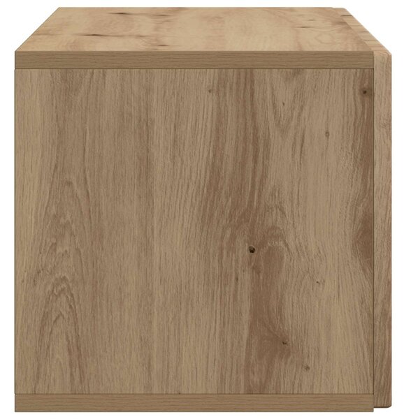Fali TV szekrény Kézműves Tölgy 78,5 x 31 x 30 cm Szerelt Fa