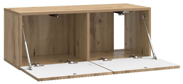 Fali TV szekrény Kézműves Tölgy 78,5 x 31 x 30 cm Szerelt Fa
