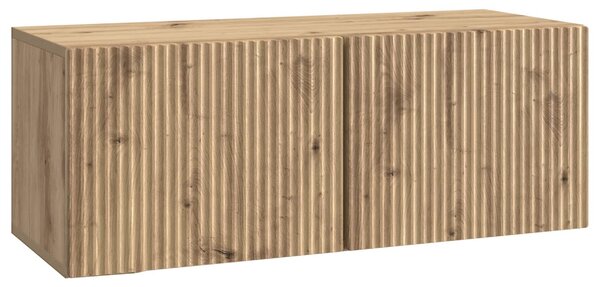 Fali TV szekrény Kézműves Tölgy 78,5 x 31 x 30 cm Szerelt Fa