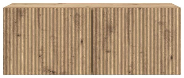 Fali TV szekrény Kézműves Tölgy 78,5 x 31 x 30 cm Szerelt Fa