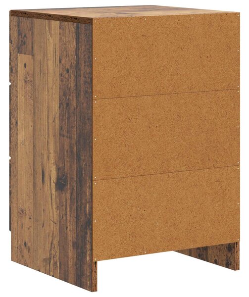 Éjjeliszekrény fiókkal Antik Fa 43 x 41 x 63,5 cm Szerelt Fa