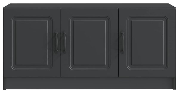 TV szekrény Fekete 99 x 34,5 x 47 cm Szerelt Fa