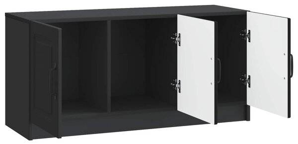 TV szekrény Fekete 99 x 34,5 x 47 cm Szerelt Fa