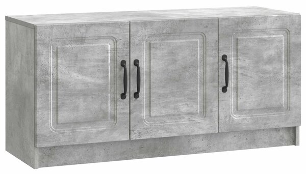 TV szekrény Betonszürke 99 x 34,5 x 47 cm Szerelt Fa