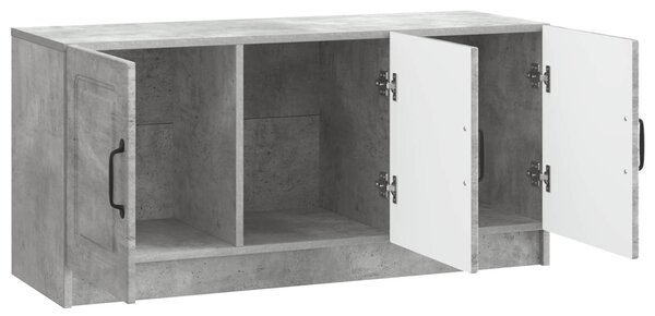 TV szekrény Betonszürke 99 x 34,5 x 47 cm Szerelt Fa