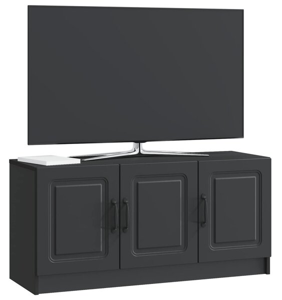TV szekrény Fekete 99 x 34,5 x 47 cm Szerelt Fa