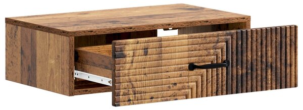 Fali oldaltábla Antik Fa 59 x 34,5 x 17 cm Szerelt Fa