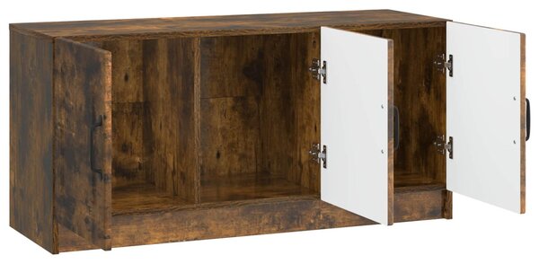 TV szekrény Füstös Tölgy 99 x 34,5 x 47 cm Szerelt Fa