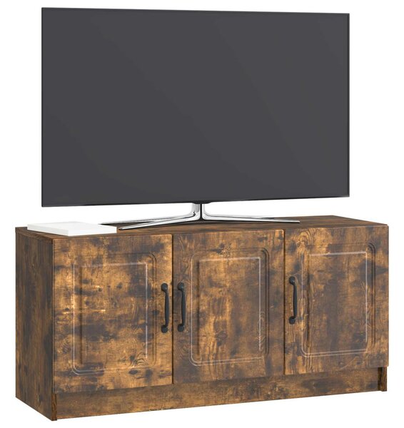 TV szekrény Füstös Tölgy 99 x 34,5 x 47 cm Szerelt Fa