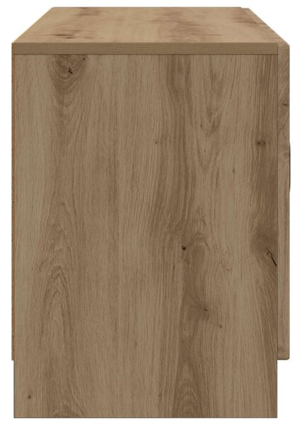 TV szekrény Kézműves Tölgy 99 x 34,5 x 47 cm Szerelt Fa