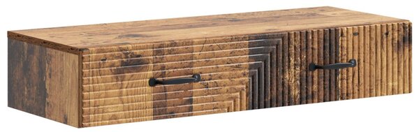 Fali oldaltábla Antik Fa 87,5 x 34,5 x 17 cm Szerelt Fa