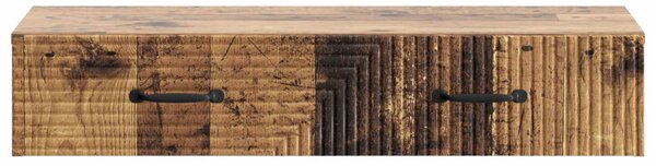 Fali oldaltábla Antik Fa 87,5 x 34,5 x 17 cm Szerelt Fa