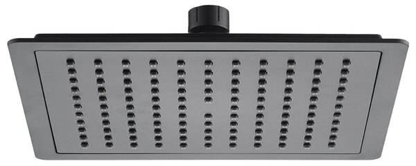 LAVEO LUKE zuhany (220x220 mm), ABS, fekete