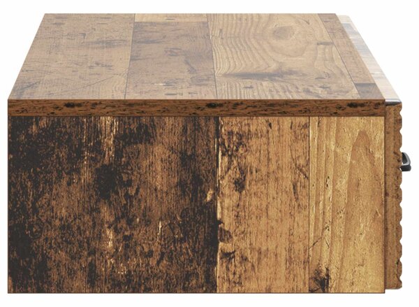 Fali oldaltábla Antik Fa 87,5 x 34,5 x 17 cm Szerelt Fa