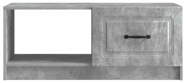 Dohányzóasztal Betonszürke 90 x 50 x 37 cm Szerelt Fa
