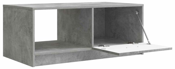Dohányzóasztal Betonszürke 90 x 50 x 37 cm Szerelt Fa
